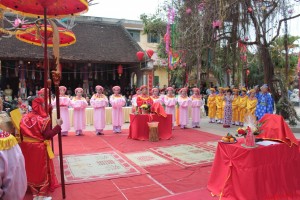 Festival of Mang Son Temple in Hanoi