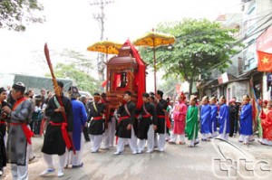 The festival of Kim Giang Communal House, Hanoi