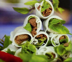 Hanoi Specialty- Fresh Rice Noodle Rolls