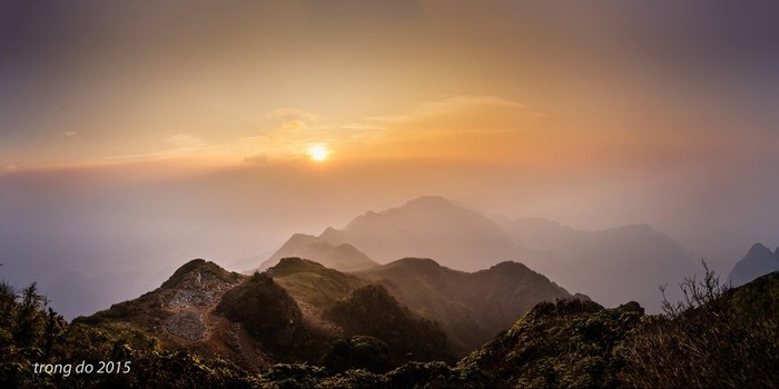 Dawn Beauty In Tourist Attractions Of Vietnam (2)