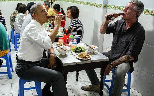 Obama and Anthony Bourdain ate Bun Cha together